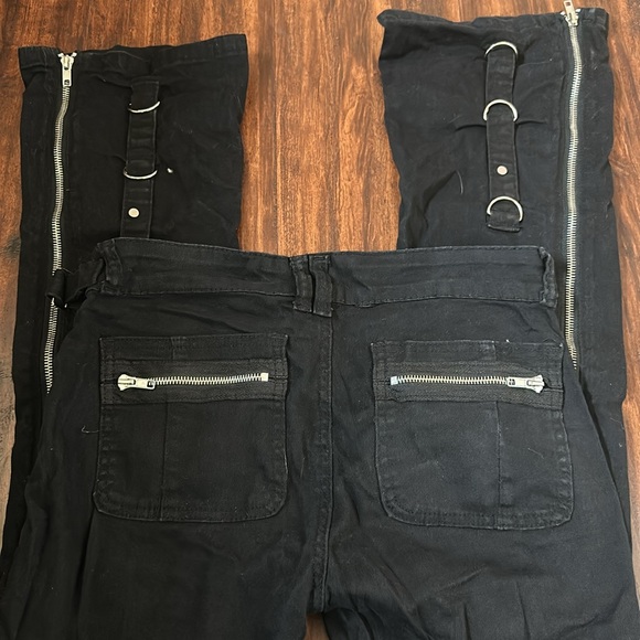 Y2K Punk Bootcut Flare Jeans - Picture 6 of 13